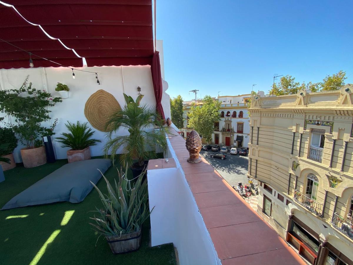 Ático Suite con terraza totalmente privada en pleno centro histórico de Sevilla Exterior foto